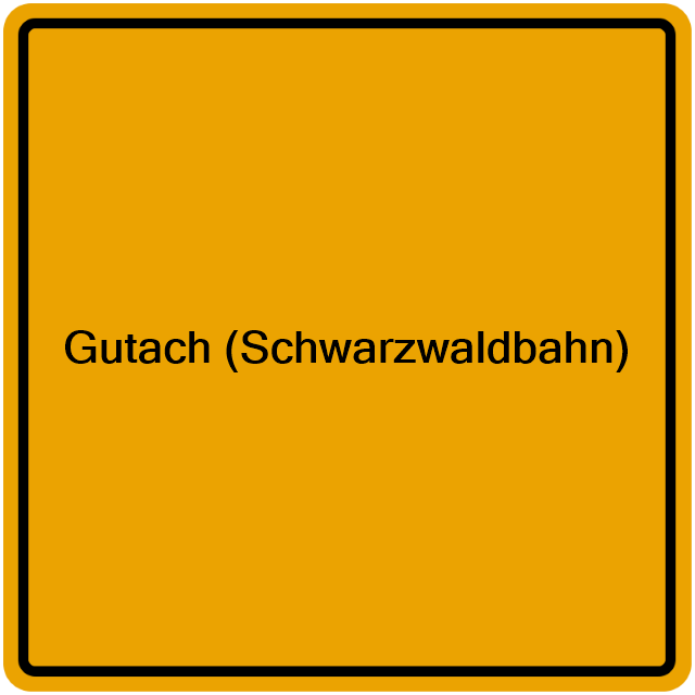 Einwohnermeldeamt24 Gutach (Schwarzwaldbahn)